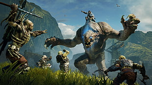 game application surface screenshot, Middle-earth: Shadow of Mordor, video games, Talion