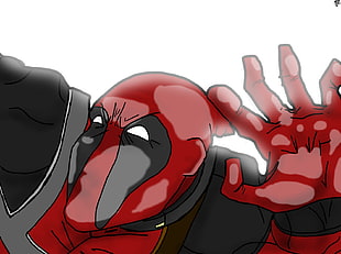 Deadpool digital wallpaper