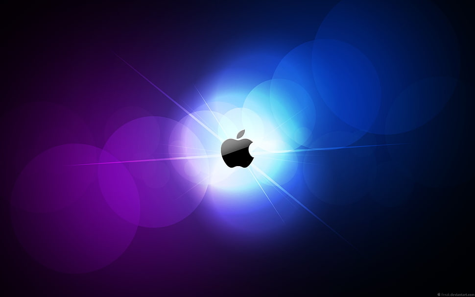Apple logo, Apple Inc., technology, minimalism HD wallpaper