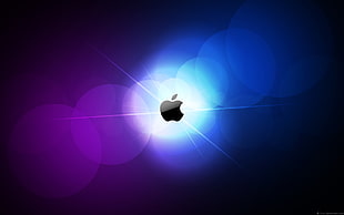 Apple logo, Apple Inc., technology, minimalism HD wallpaper