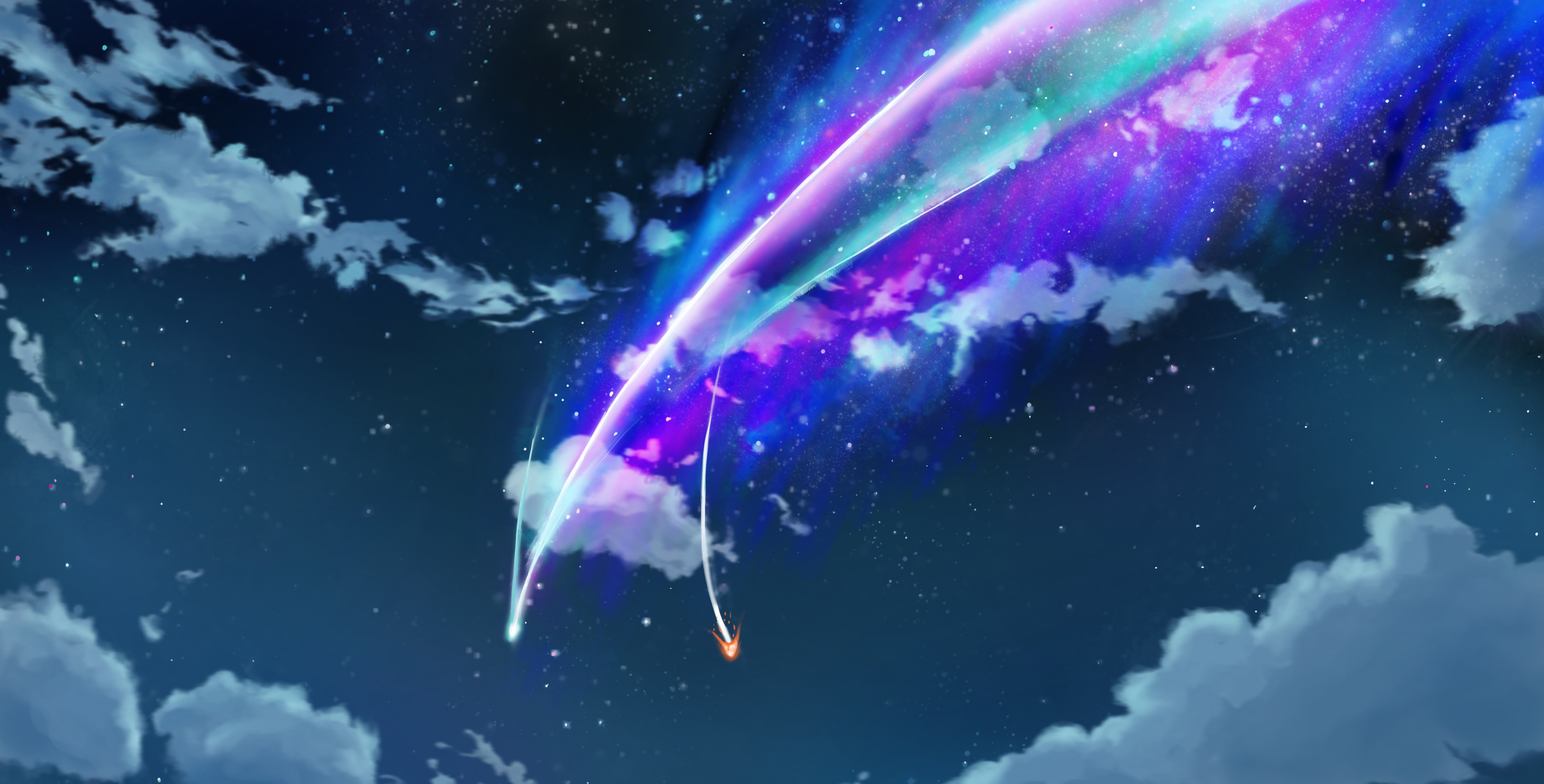 Your Name meteor movie still