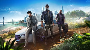 WatchDogs 2 game cover HD wallpaper