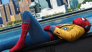 Spider-Man Homecoming digital wallpaper