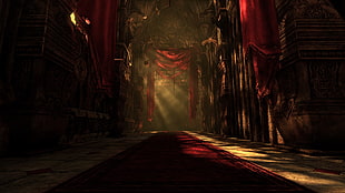 red and brown wooden building interior, Alice in Wonderland, Alice, Alice: Madness Returns
