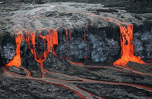 lava, lava, nature, photography