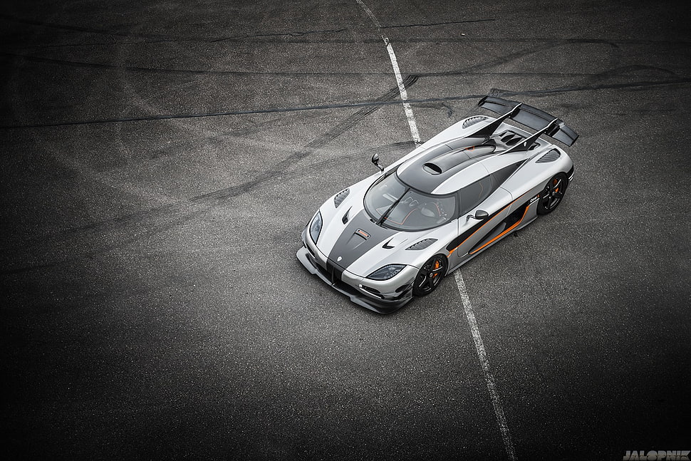 grey sports car, Koenigsegg, Koenigsegg One:1, car HD wallpaper