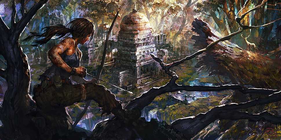 Tomb Raider Lara Croft HD wallpaper