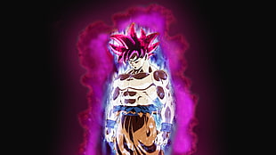 Son Goku Super Saiyan God HD wallpaper
