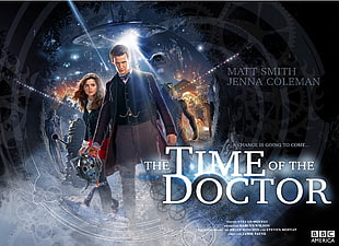 The time of the doctor poster HD wallpaper