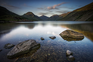 silk water photograph of body of water, wastwater HD wallpaper
