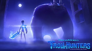 DreamWorks Troll Hunters illustration HD wallpaper