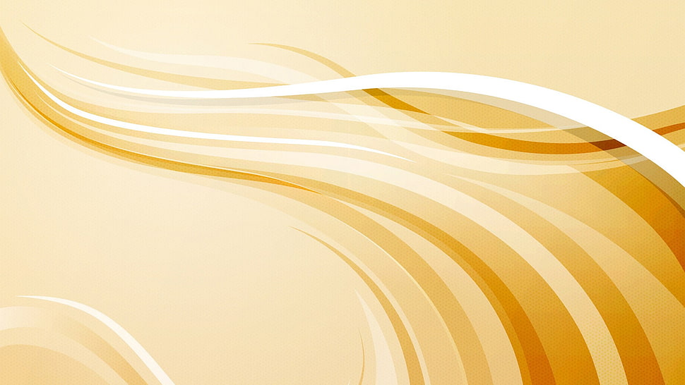brown and white wallpaper, abstract, yellow, lines HD wallpaper