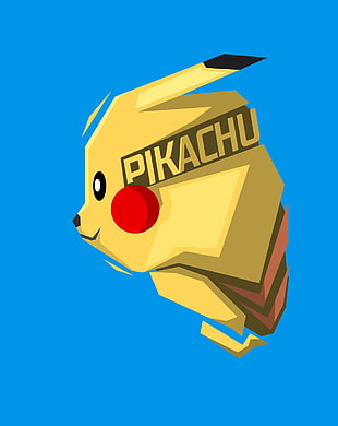 Pokemon Pikachu digital wallpaper