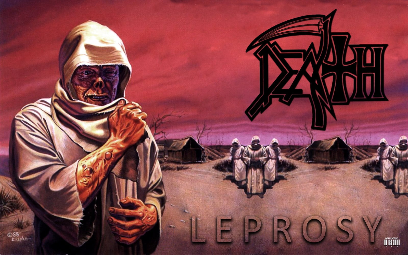 Death Leprosy digital wallpaper, death, metal music