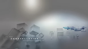 constellation text, space, spaceship, Star Citizen HD wallpaper