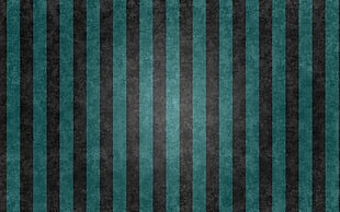 green and black pinstripe textile