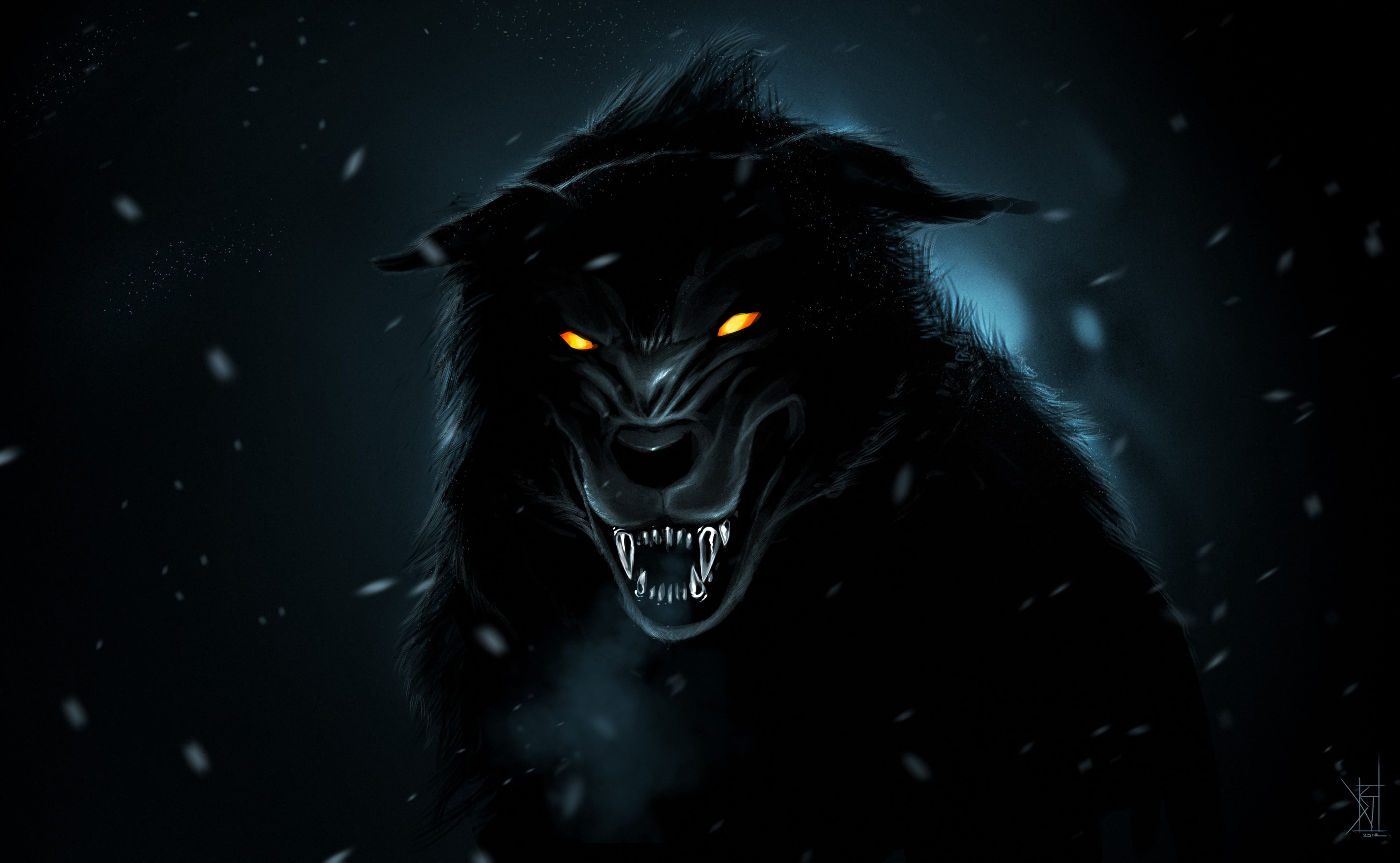 Gray wolf Drawing Demon Anime black shading transparent background PNG  clipart  HiClipart