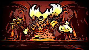 nevermore illustration, World of Warcraft: Cataclysm, Warcraft, Ragnaros, Blizzard Entertainment