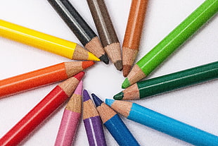 assorted pencils