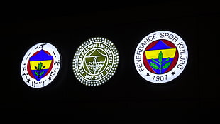 Fenerbahce Spor Kulubu lighted signage, Fenerbahçe HD wallpaper