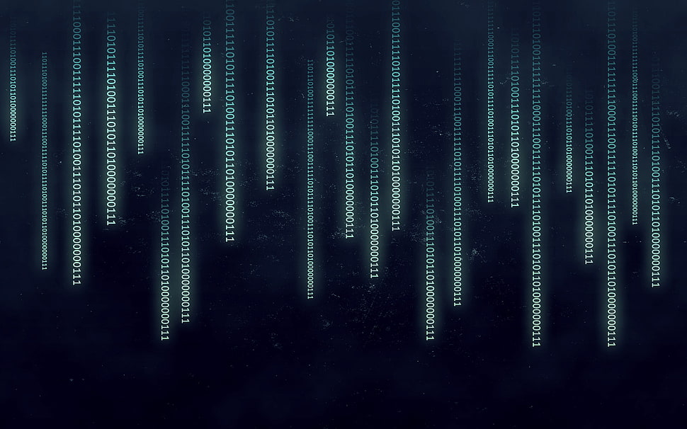 The Matrix, binary, abstract, minimalism HD wallpaper