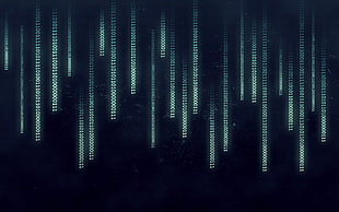 The Matrix, binary, abstract, minimalism