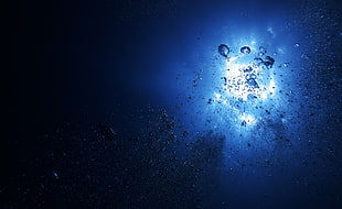 Water,  Light,  Bubbles,  Depth HD wallpaper