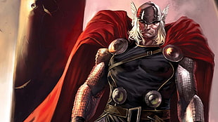 Thor illustration, comics, Thor