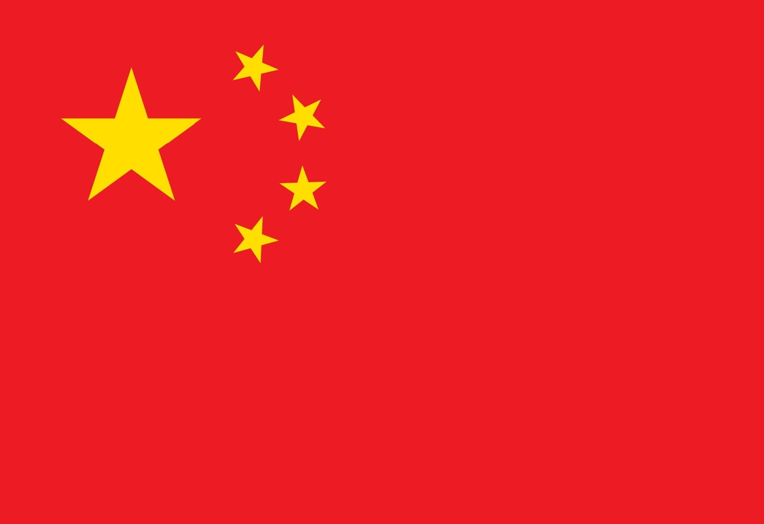 What is the main color on the chinese flag red | The Fact Base