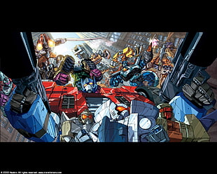 Transformers illustration, Transformers