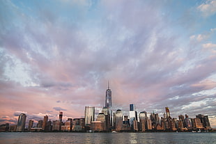cityscape photography of building, New York City, Freedom Tower, skyline, skyscraper HD wallpaper