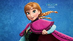 Anna from Frozen poster, Princess Anna, Frozen (movie), movies