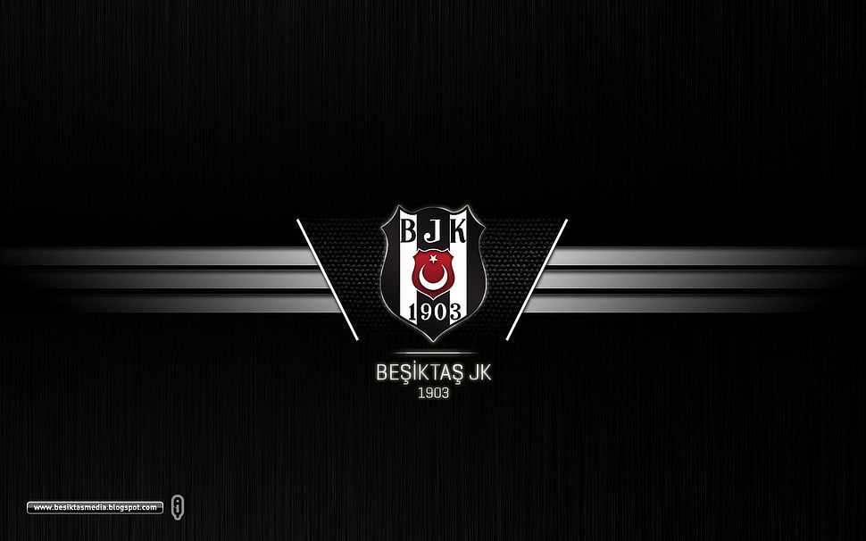 Besiktas logo, Besiktas J.K., Turkey, Turkish, soccer pitches HD wallpaper