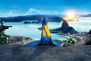 Blue of Rio character HD wallpaper