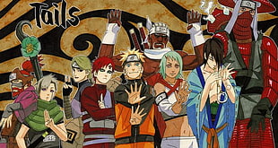 Naruto and the Beeju HD wallpaper