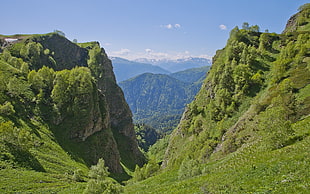 green mountain, nature HD wallpaper