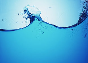 water splash HD wallpaper