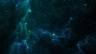 galaxy digital wallpaper, space, render, stars, galaxy
