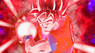 Dragonball Super Saiyan God Son Goku, Dragon Ball Super, Son Goku, Super Saiyan God, Dragon Ball HD wallpaper