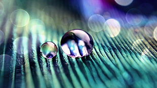 Selective photo water bubble