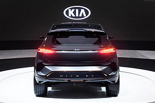 black Kia Niro, Kia Niro EV, CES 2018, electric car