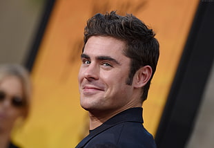 selective focus photography of Zac Efron
