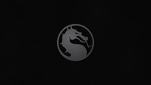 Mortal Kombat logo, logo, Mortal Kombat HD wallpaper