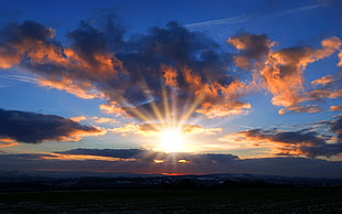 photography of sunrise HD wallpaper