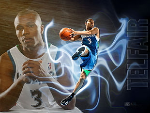 No 3 Minnesota Timberwolves basketball player photo HD wallpaper