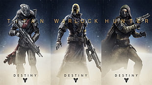 Titan warlock Hunter digital wall paper