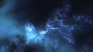nebula, video games, The Elder Scrolls V: Skyrim HD wallpaper