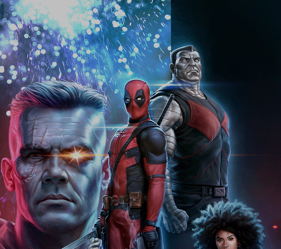 Deadpool 2, Cable, Domino, Deadpool HD wallpaper