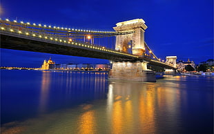 Brooklyn bridge, New York, Chain Bridge, Hungary, bridge, Budapest HD wallpaper