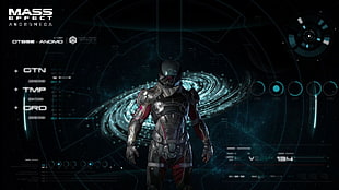 Mass Effect Andromeda game application HD wallpaper